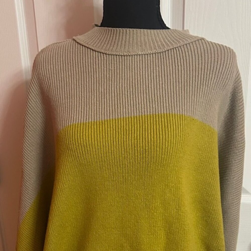 Free People Easy Street Color Block Tunic Sweater - Picture 2 of 5
